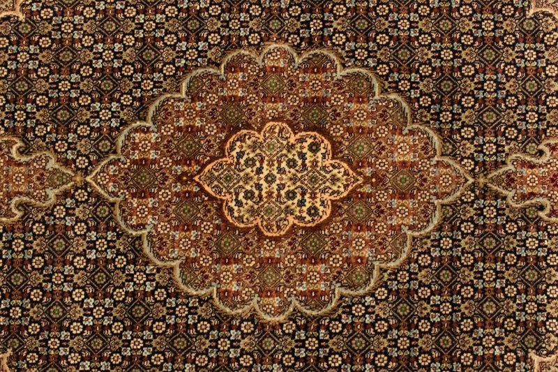 Tapis persan - Tabriz - Royal - 150 x 100 cm - noir