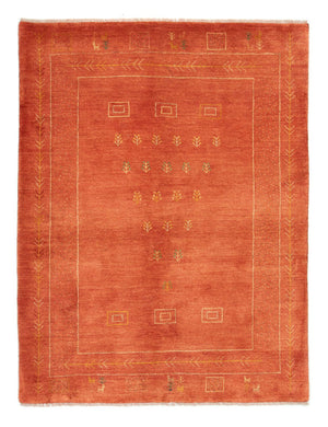 Tapis Gabbeh - Persan - 202 x 151 cm - rouille