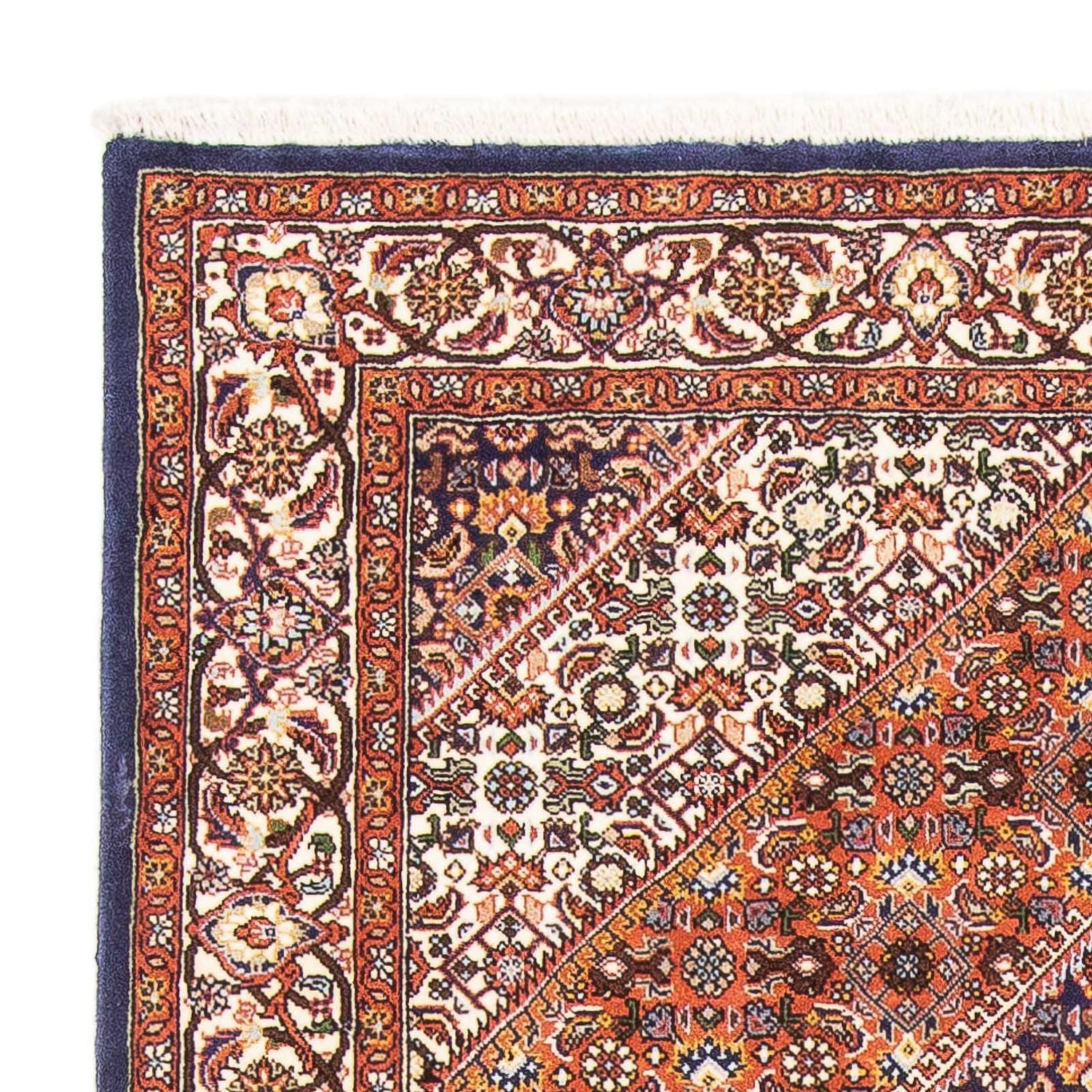 Tapis persan - Bidjar - 164 x 112 cm - bleu