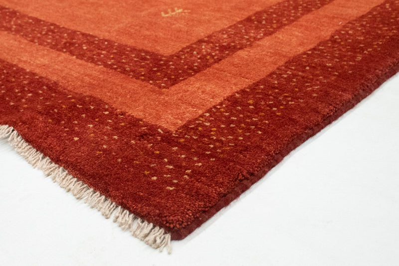 Tapis Gabbeh - Persan - 200 x 150 cm - rouge