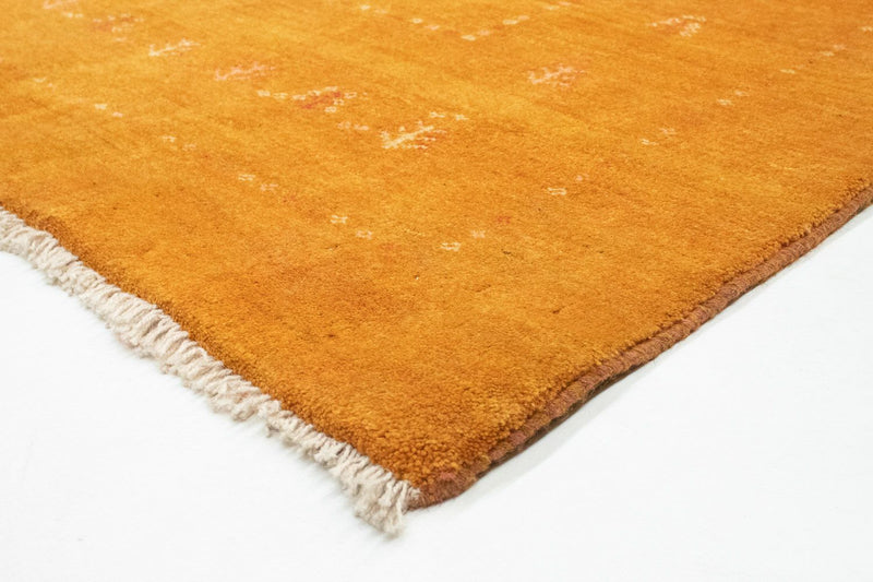 Tapis Gabbeh - Persan - 187 x 147 cm - or