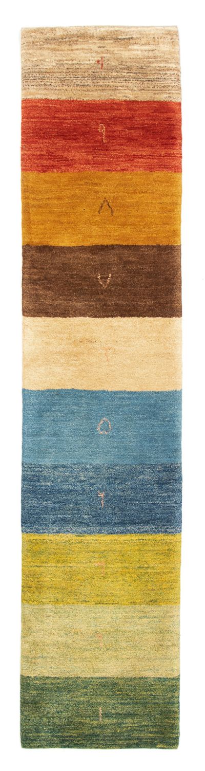 Tapis de couloir Tapis Gabbeh - Persan - 289 x 61 cm - multicolore