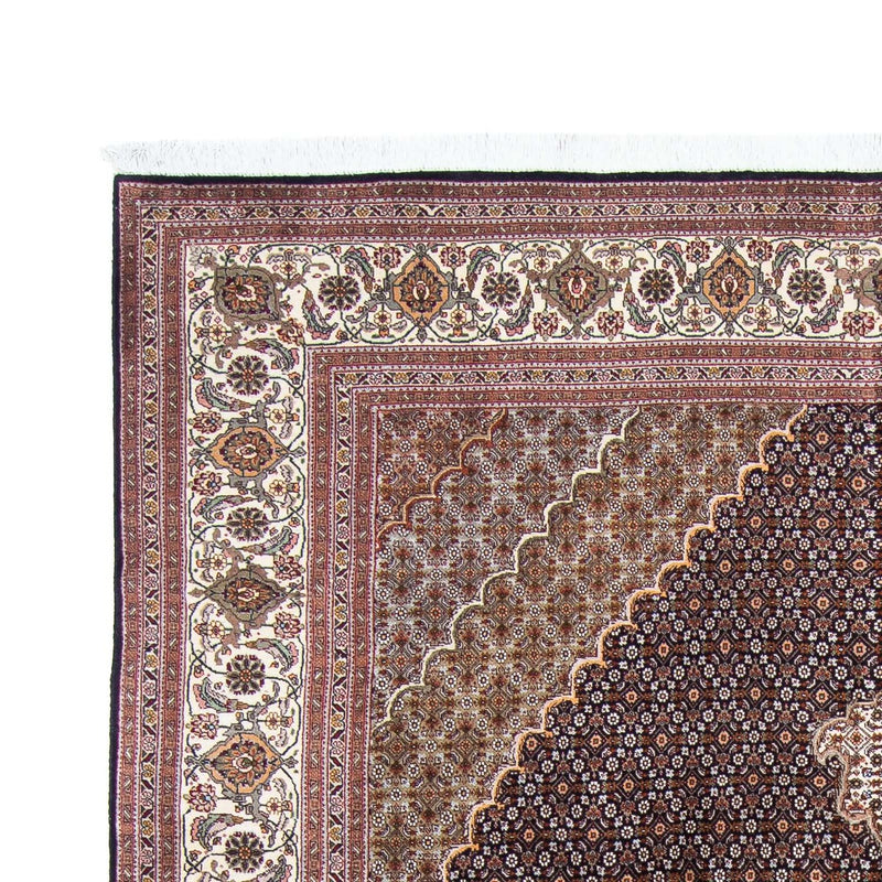 Tapis persan - Tabriz - 295 x 200 cm - bleu foncé