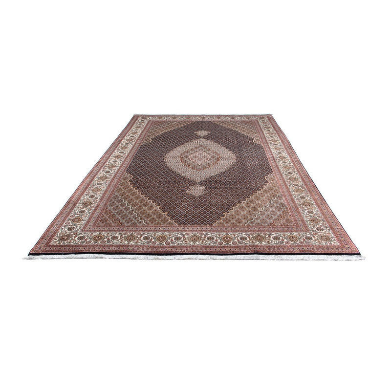 Tapis persan - Tabriz - 295 x 200 cm - bleu foncé