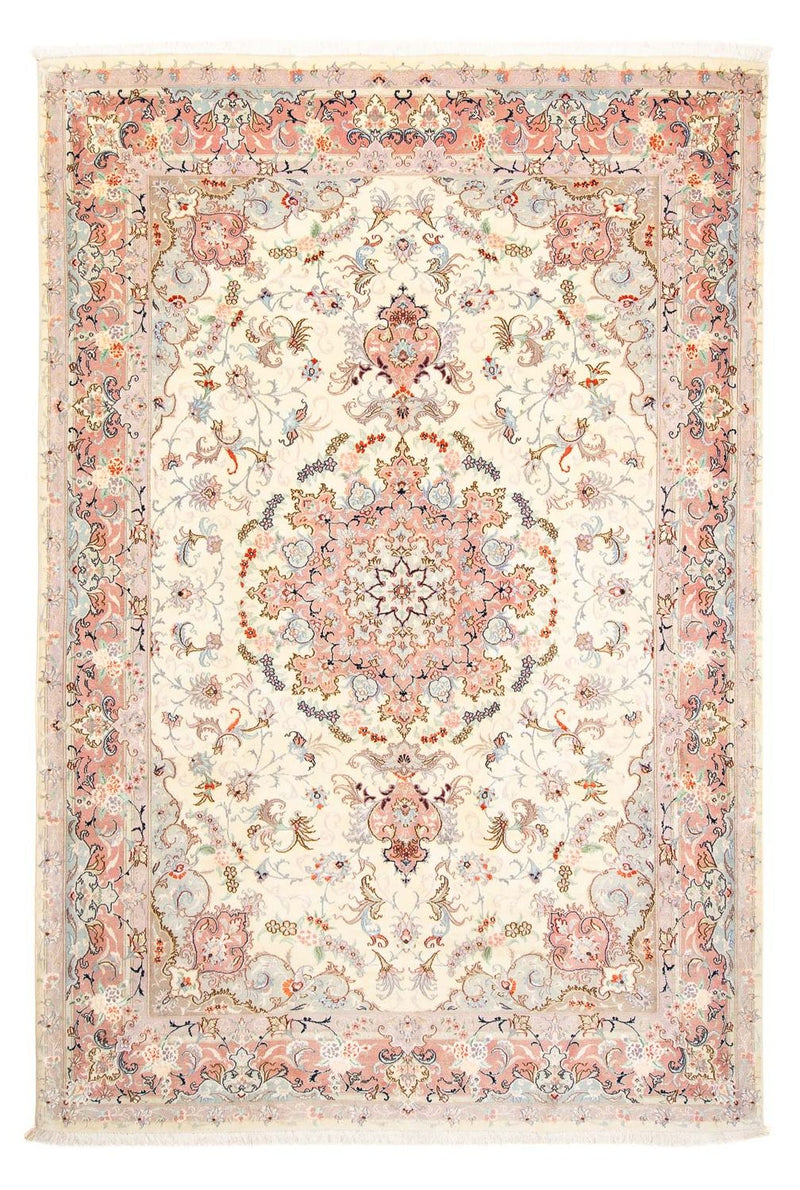 Tapis persan - Tabriz - 292 x 195 cm - beige