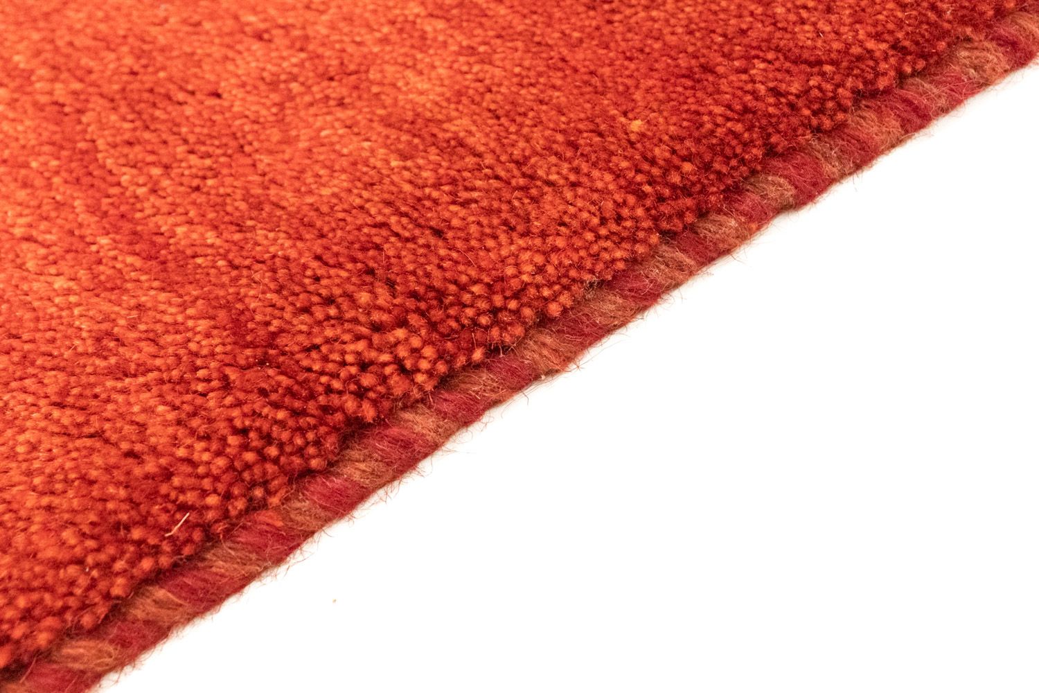 Tapis Gabbeh - Persan - 124 x 71 cm - rouge