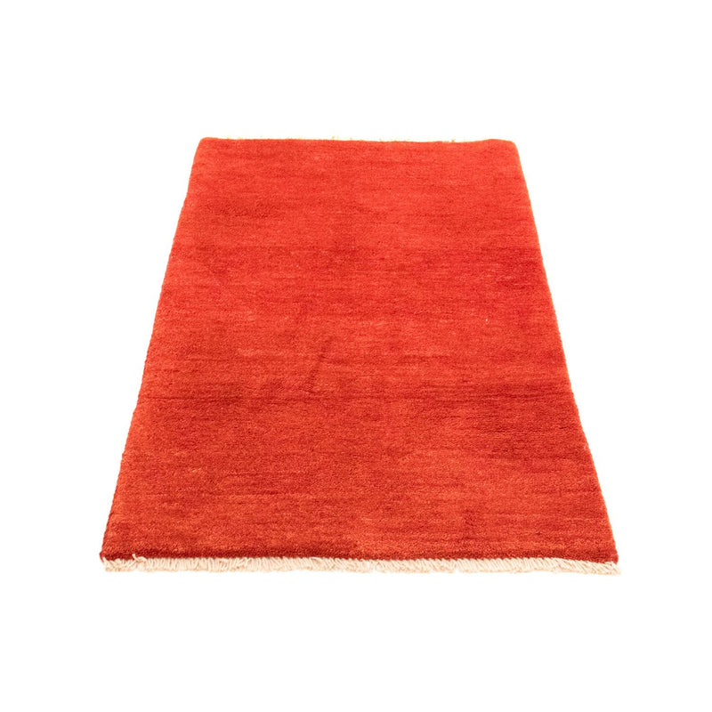 Tapis Gabbeh - Persan - 124 x 71 cm - rouge