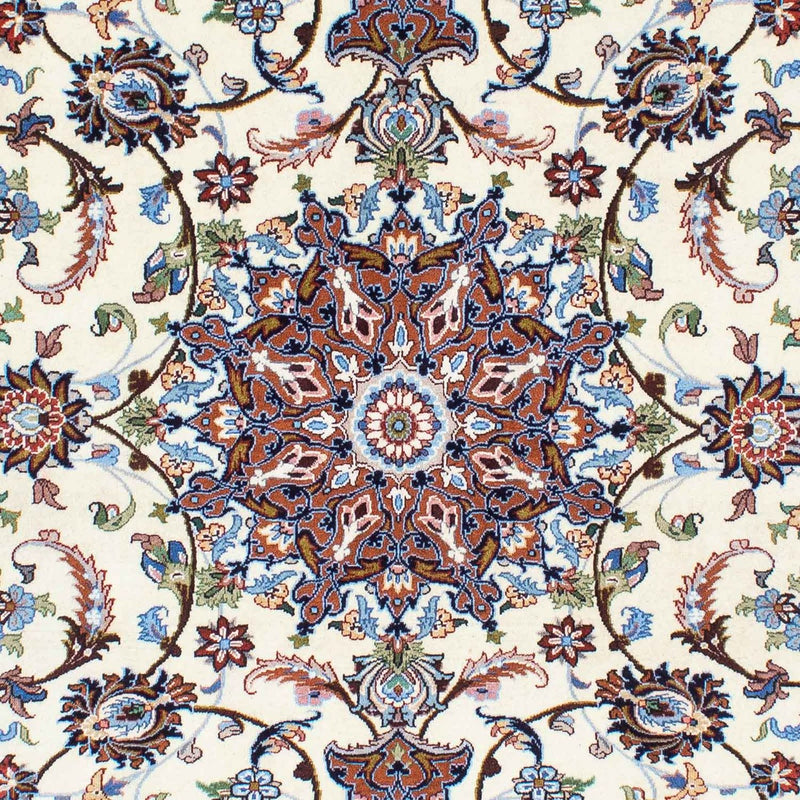Tapis persan - Ghom - 253 x 180 cm - beige