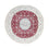 Tapis persan - Nain ronde  - 300 x 300 cm - rouge foncé