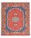 Tapis persan - Ghom - 111 x 93 cm - rouille