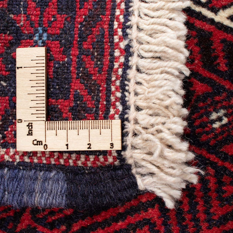 Belutsch Teppich 136 x 89 cm - rot