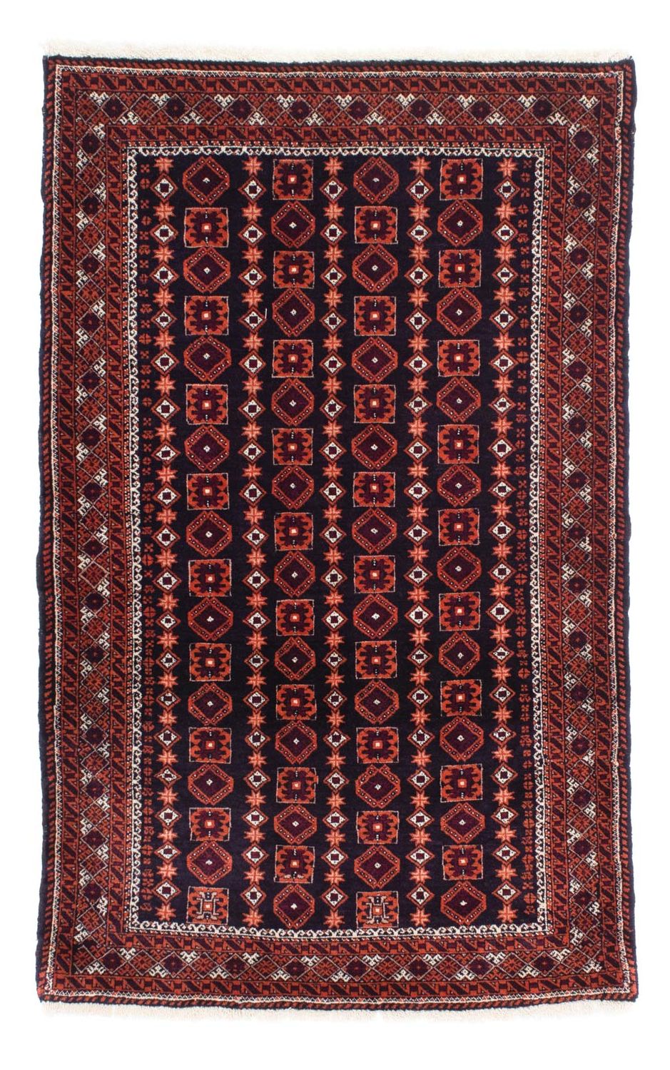 Tapis Belutsch - 150 x 100 cm - bleu foncé
