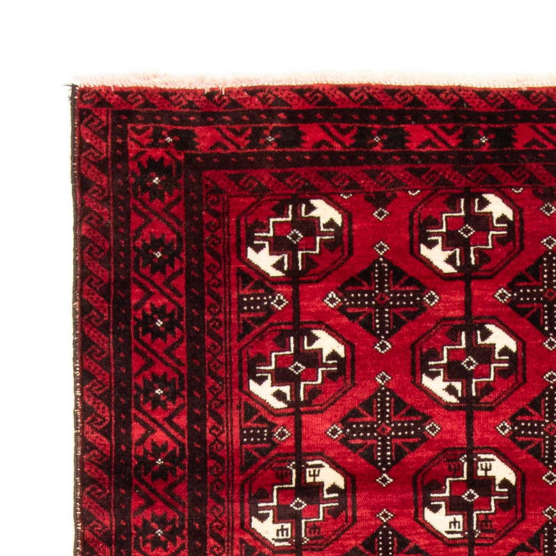 Belutsch Teppich 202 x 110 cm - dunkelrot