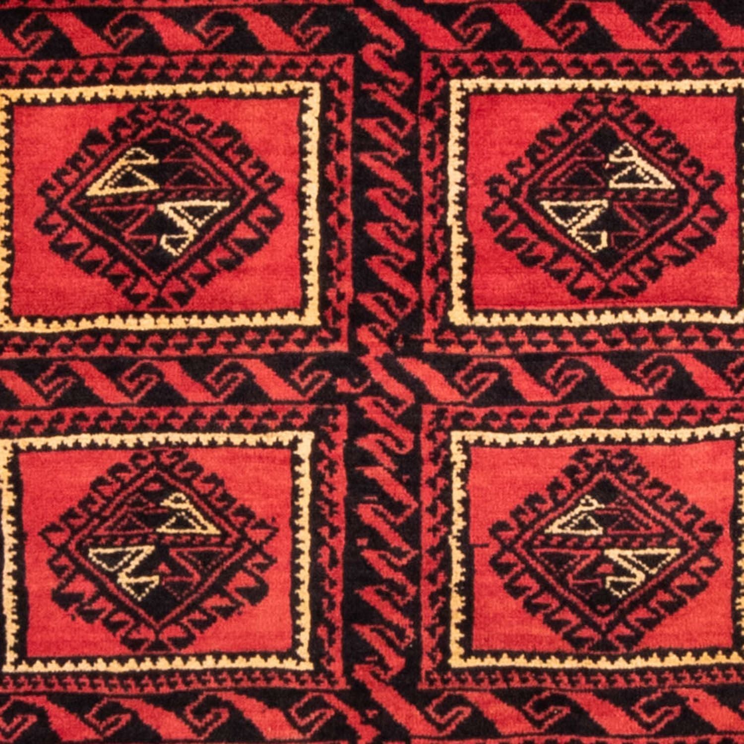 Tapis de couloir Tapis Belutsch - 198 x 110 cm - rouge