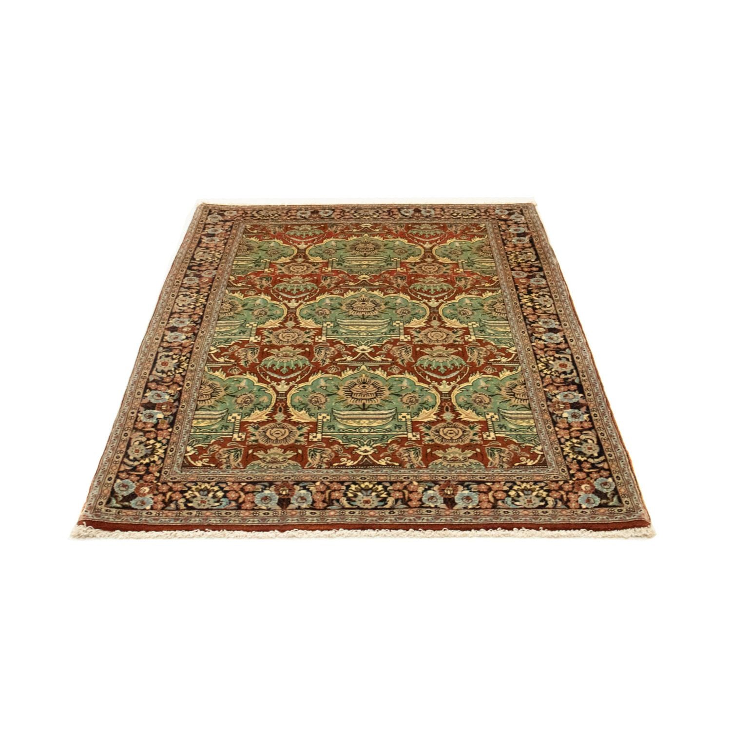Tapis persan - Ghom - 160 x 112 cm - rouille