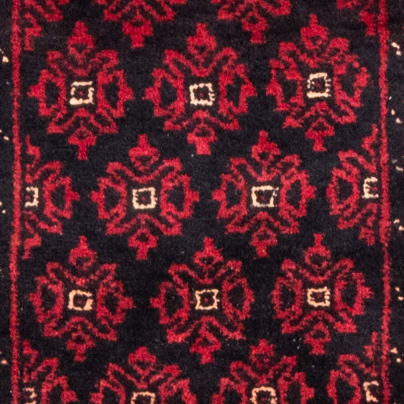 Tapis de couloir Tapis Belutsch - 222 x 110 cm - rouge foncé