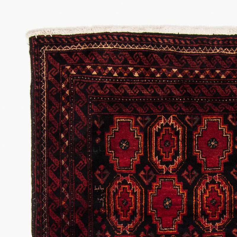 Tapis de couloir Tapis Belutsch - 185 x 110 cm - rouge foncé