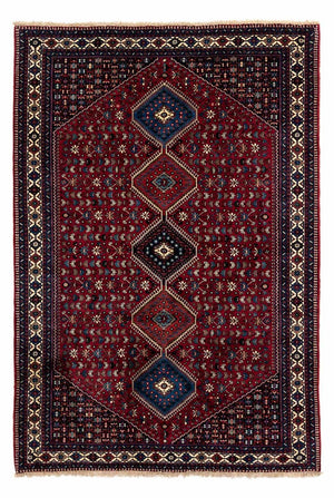 Tapis persan - Nomadic - 298 x 204 cm - rouge foncé