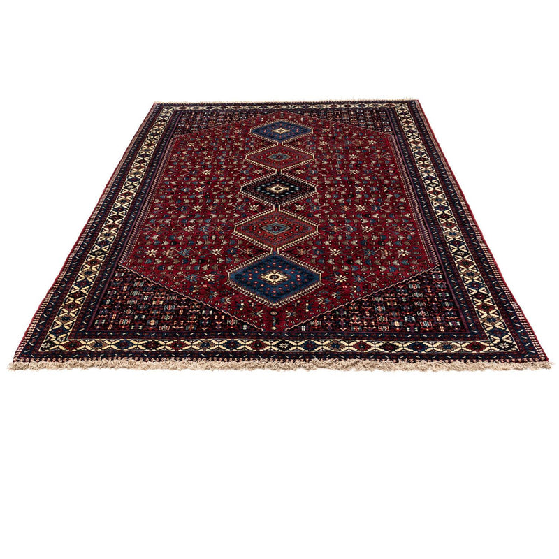 Tapis persan - Nomadic - 298 x 204 cm - rouge foncé