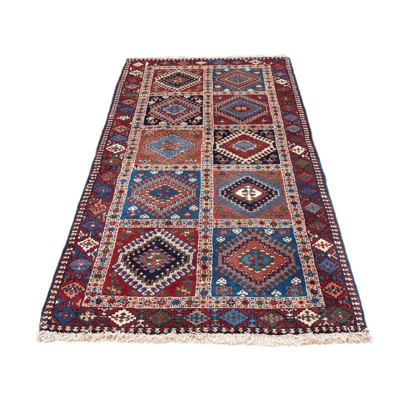 Tapis de couloir Tapis persan - Nomadic - 198 x 82 cm - bleu