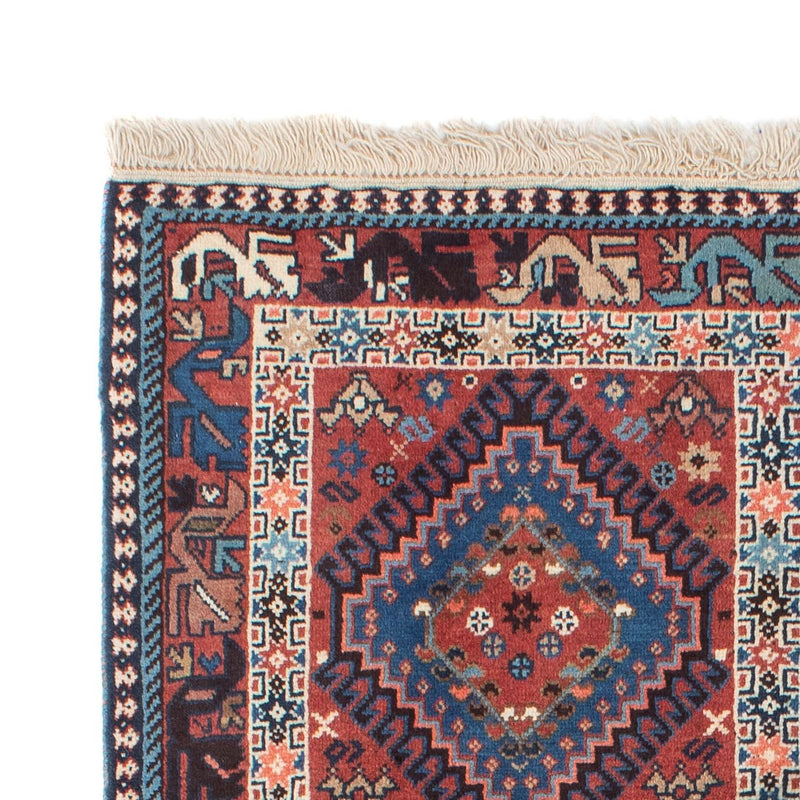 Tapis persan - Nomadic - 144 x 100 cm - bleu