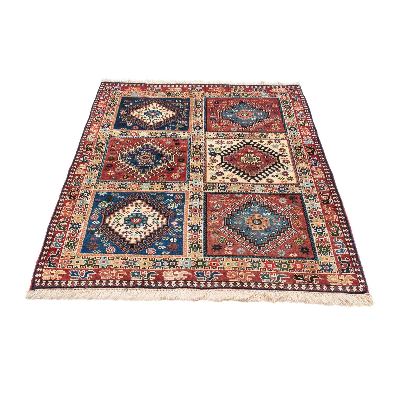 Tapis persan - Nomadic - 145 x 100 cm - marron