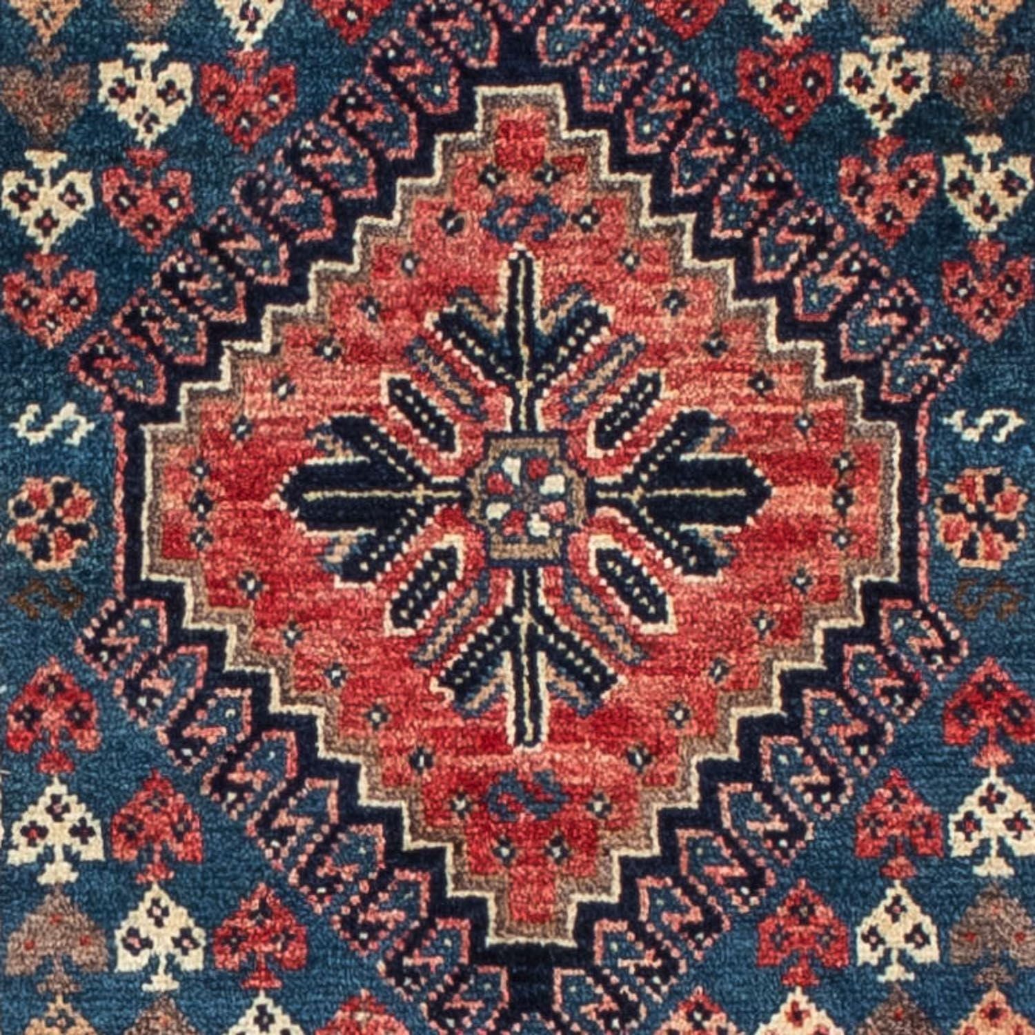Perserteppich - Nomadic 152 x 107 cm - hellrot
