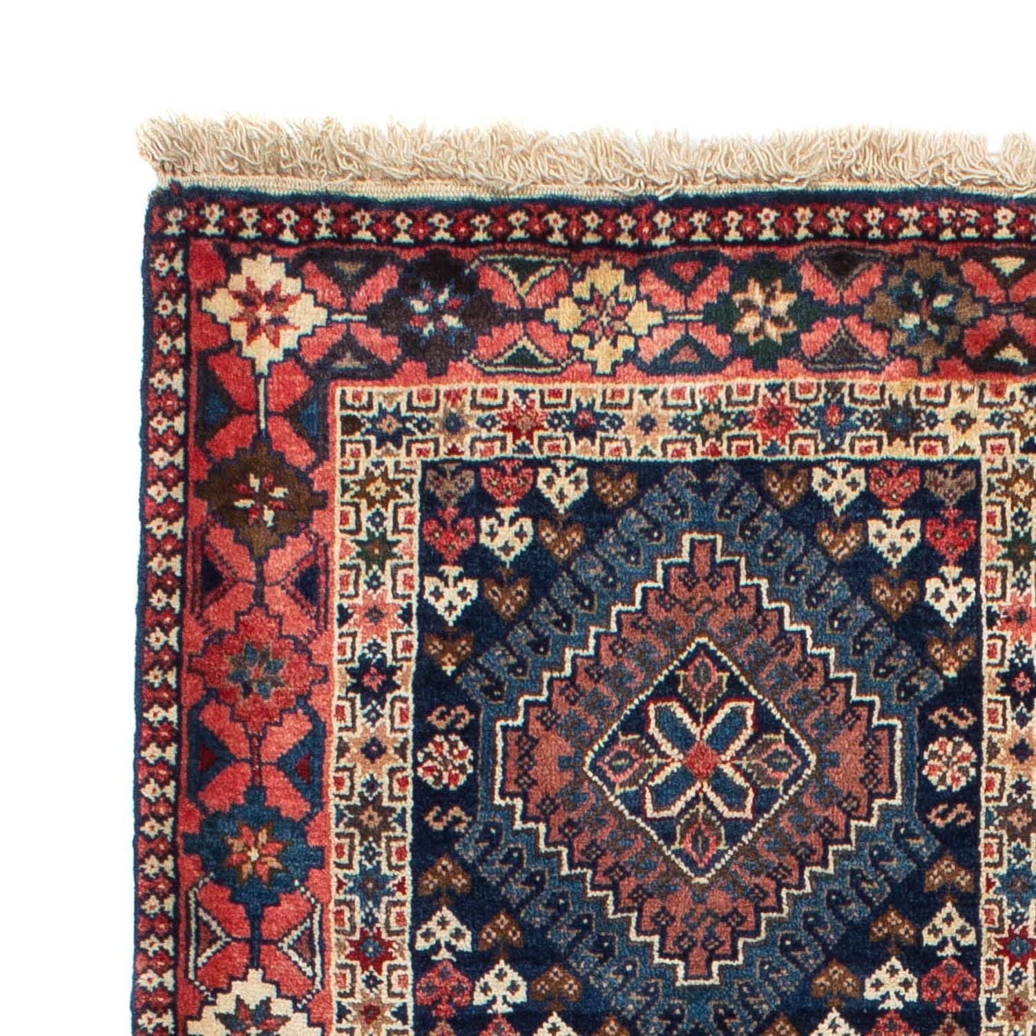 Perserteppich - Nomadic 152 x 107 cm - hellrot