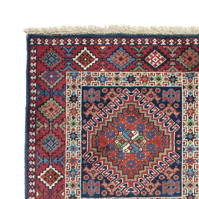 Tapis persan - Nomadic - 136 x 100 cm - bleu