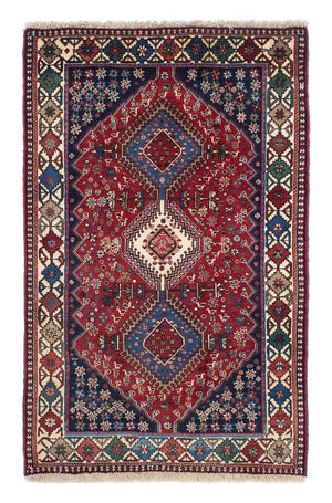 Tapis persan - Nomadic - 164 x 100 cm - rouge