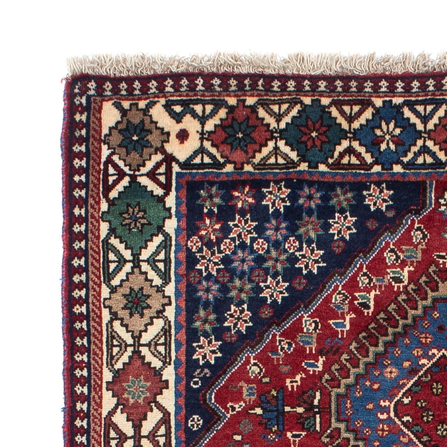 Tapis persan - Nomadic - 164 x 100 cm - rouge