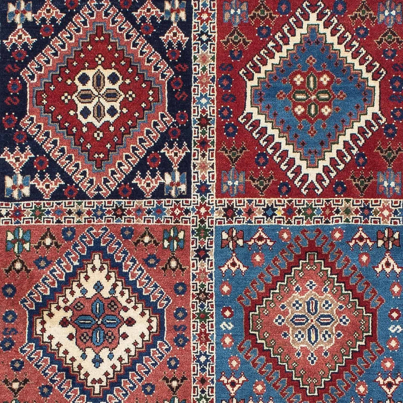 Tapis persan - Nomadic - 144 x 100 cm - bleu