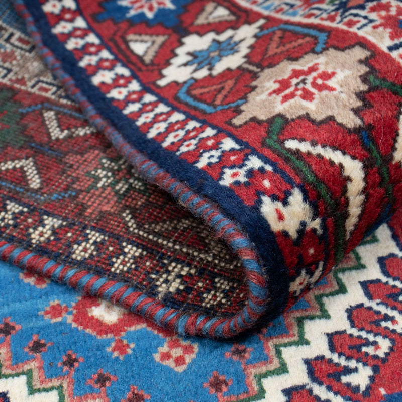 Tapis persan - Nomadic - 144 x 100 cm - bleu