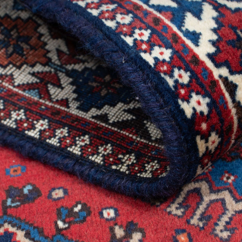 Tapis persan - Nomadic - 147 x 102 cm - rouge