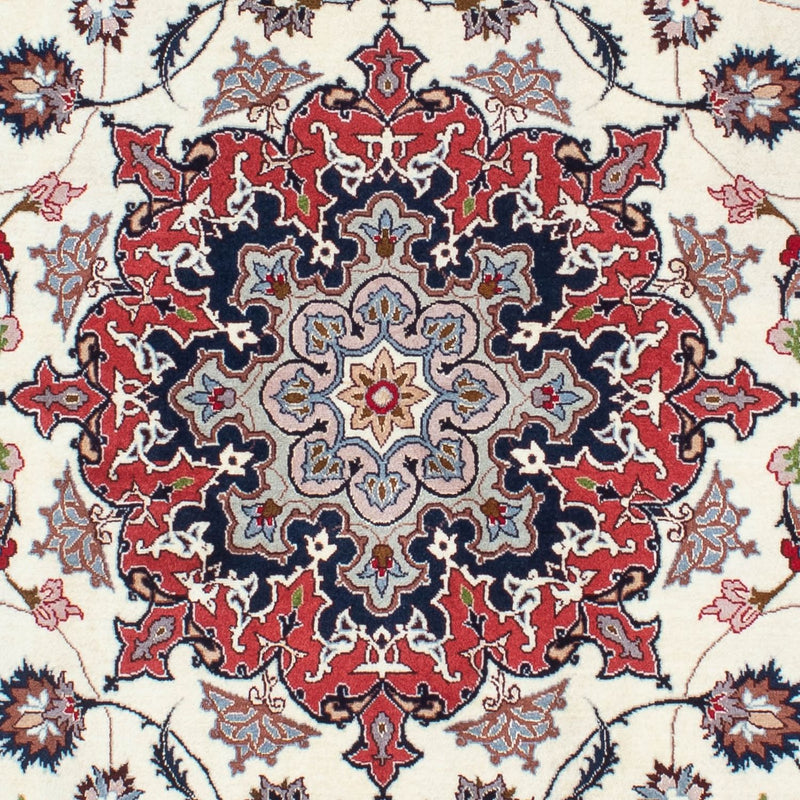 Tapis persan - Tabriz - Royal - 201 x 153 cm - beige