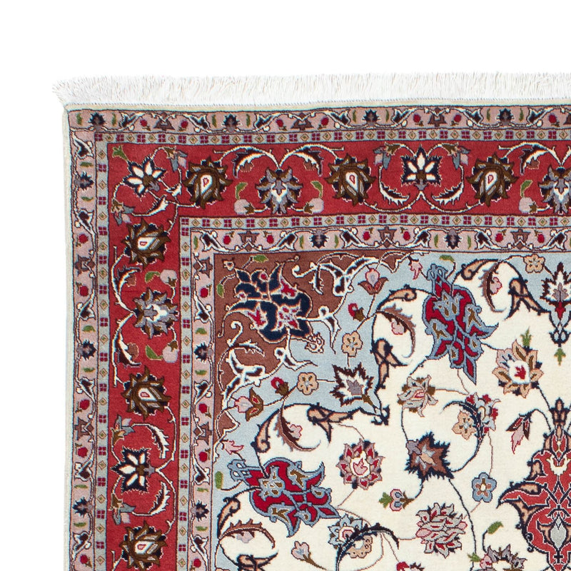 Tapis persan - Tabriz - Royal - 201 x 153 cm - beige