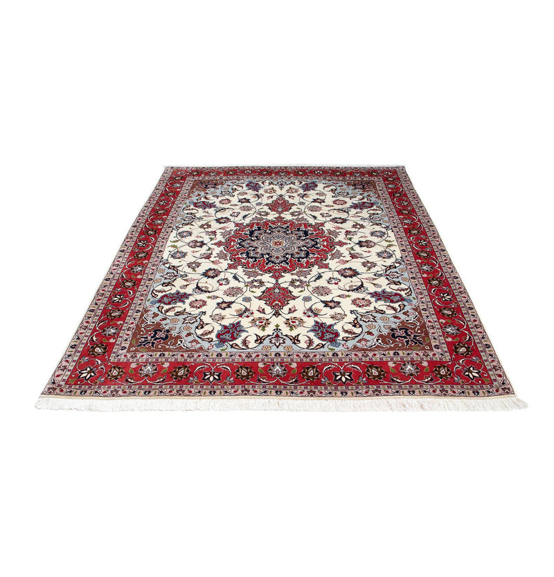 Tapis persan - Tabriz - Royal - 201 x 153 cm - beige