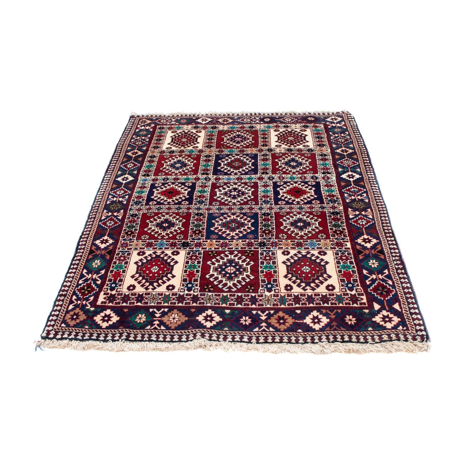 Tapis persan - Nomadic - 151 x 103 cm - bleu