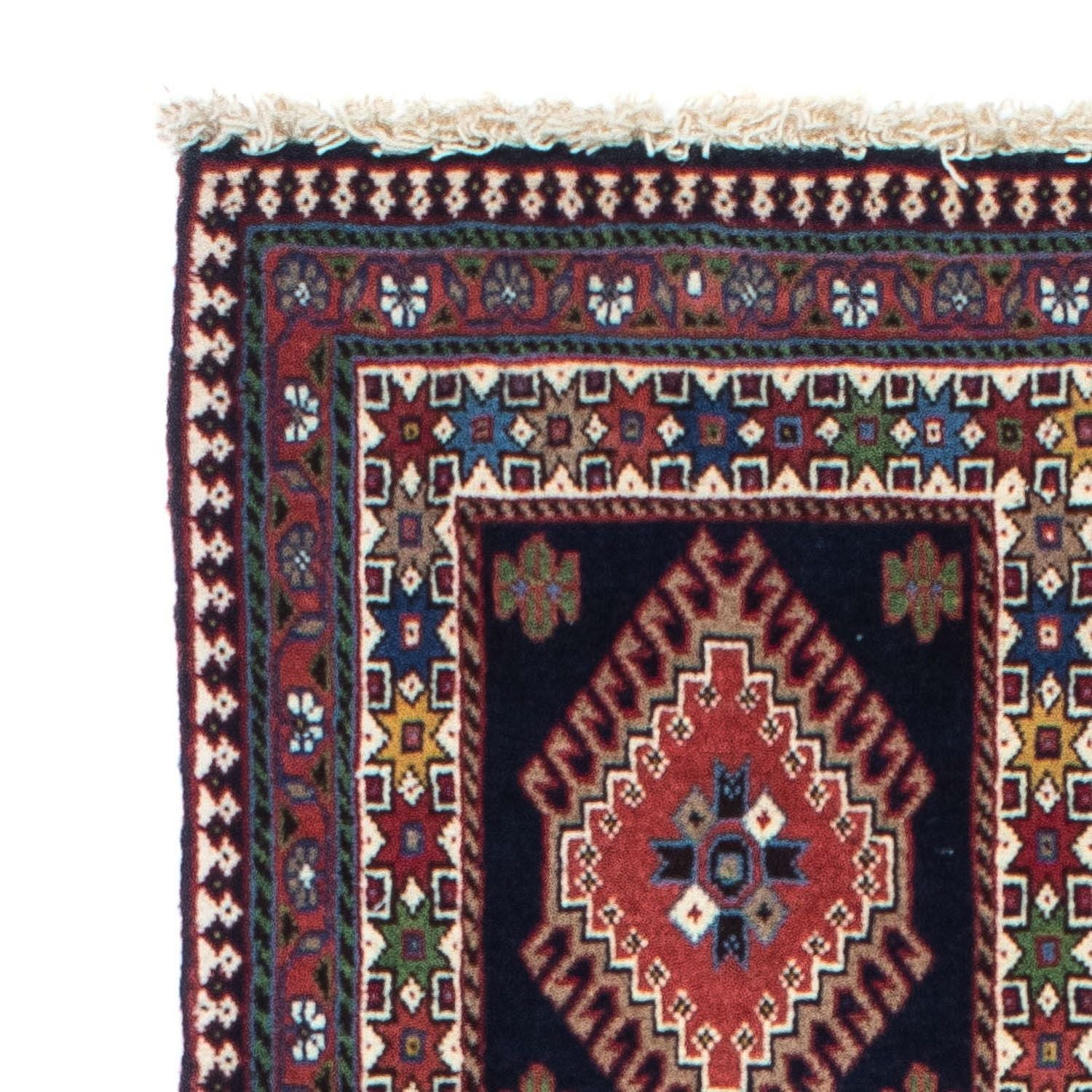 Tapis persan - Nomadic - 191 x 82 cm - bleu