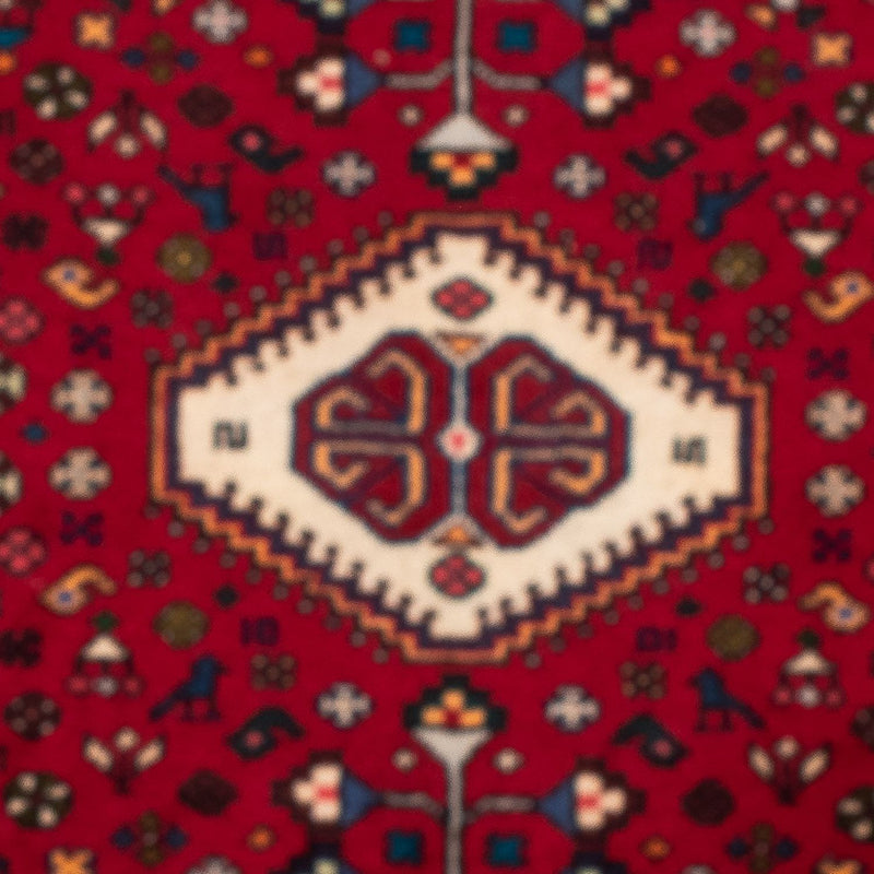 Tapis persan - Nomadic - 114 x 77 cm - rouge foncé