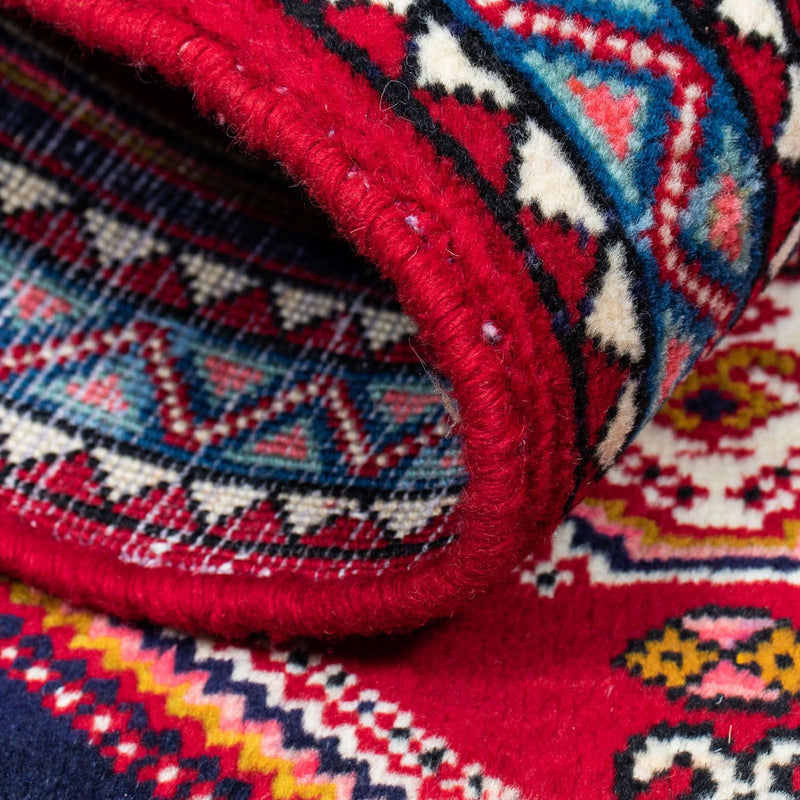Tapis persan - Nomadic - 120 x 76 cm - rouge foncé