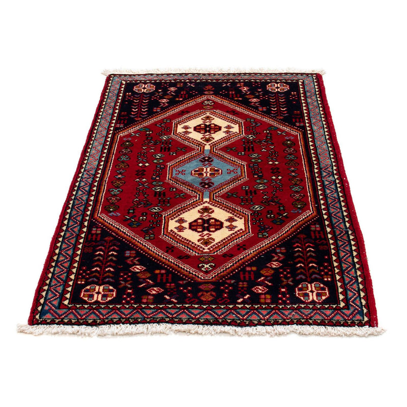 Tapis persan - Nomadic - 120 x 76 cm - rouge foncé