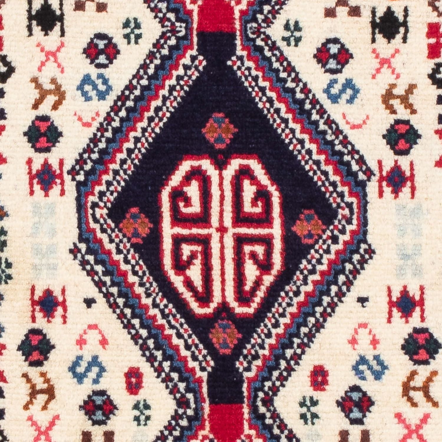 Tapis persan - Nomadic - 118 x 74 cm - rouge