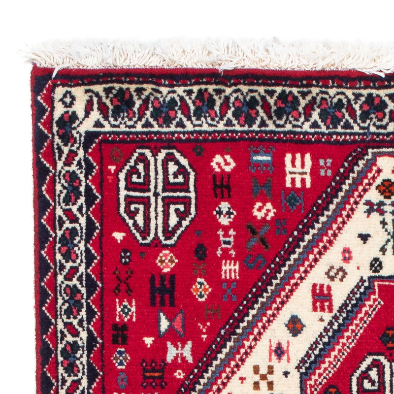 Tapis persan - Nomadic - 118 x 74 cm - rouge