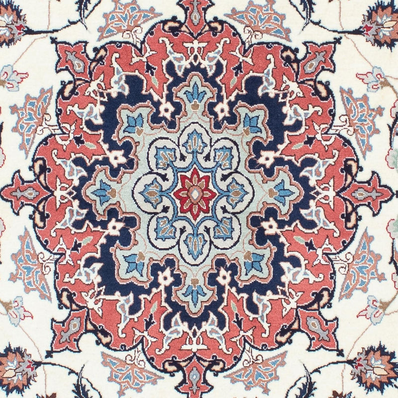 Tapis persan - Tabriz - Royal - 198 x 151 cm - beige
