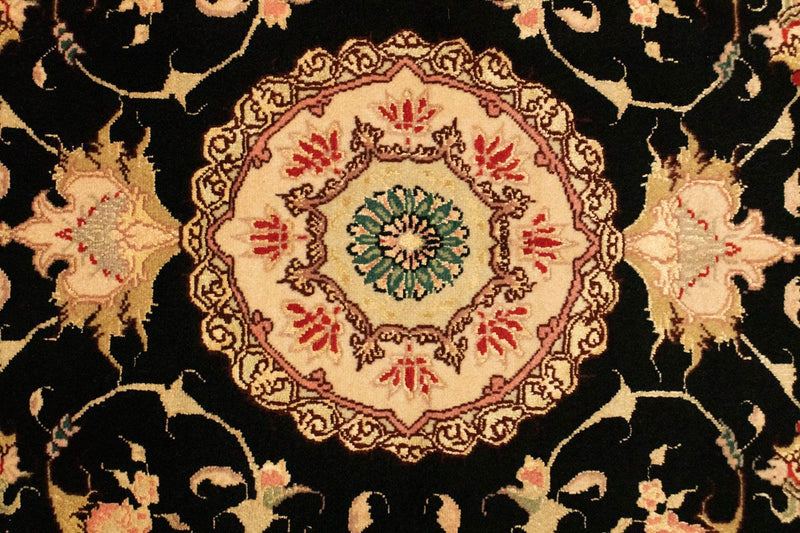 Tapis persan - Tabriz - Royal - 120 x 73 cm - noir