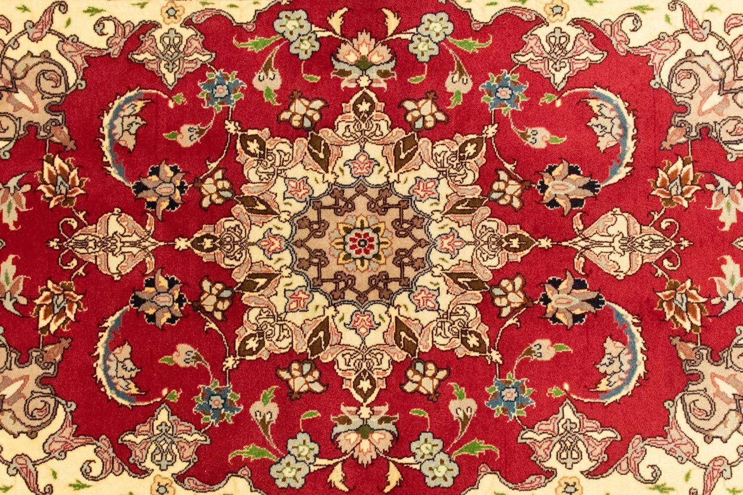 Tapis persan - Tabriz - Royal - 154 x 103 cm - rouge