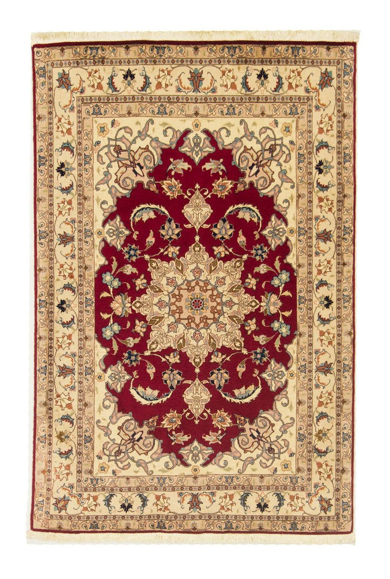 Tapis persan - Tabriz - Royal - 151 x 101 cm - rouge