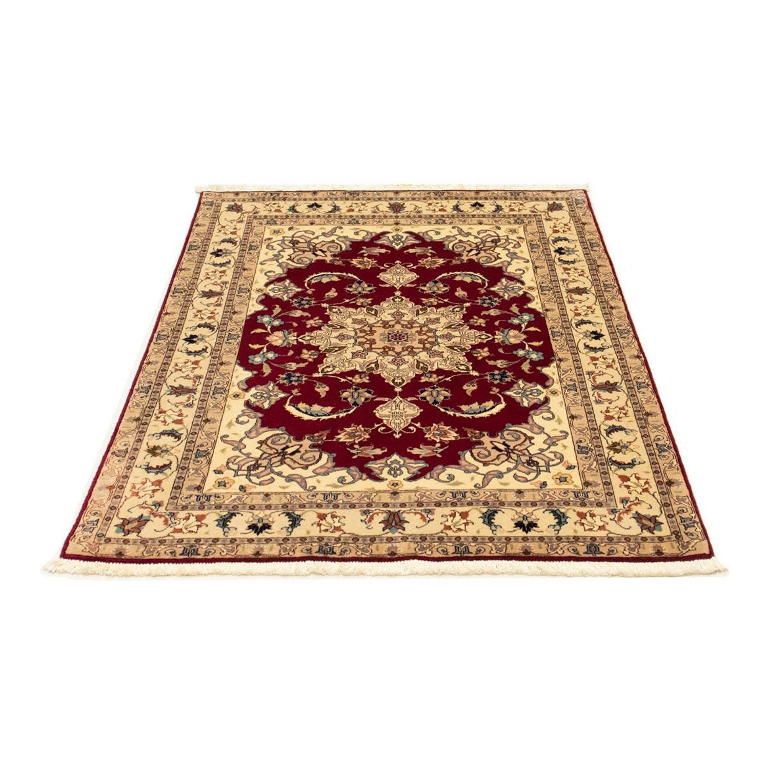 Tapis persan - Tabriz - Royal - 151 x 101 cm - rouge