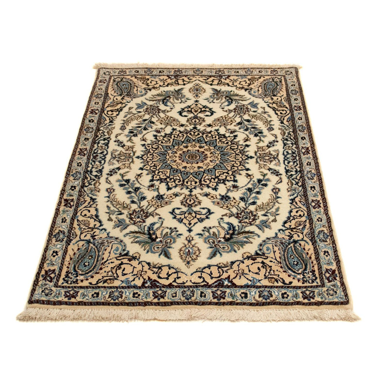 Tapis persan - Nain - Royal - 135 x 82 cm - beige